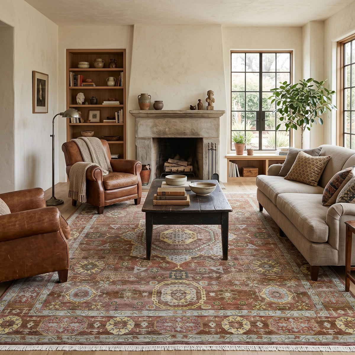 Amer Milano MIL-14 Carrot area rug - lifestyle view