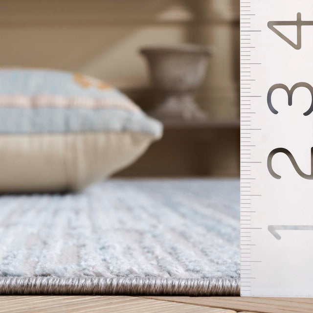 Safavieh Mila Mil224K Light Blue/Grey Rug.