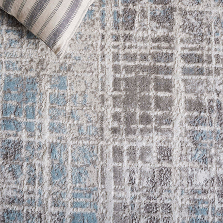 Safavieh Mila Mil230F Grey/Light Blue Rug.