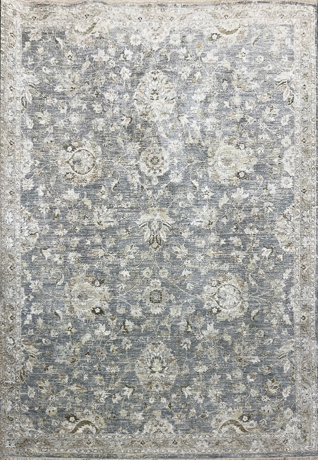 Dynamic Rugs Milano 12502 Power Loomed Transitional Navy/Ivory/Beige Rug