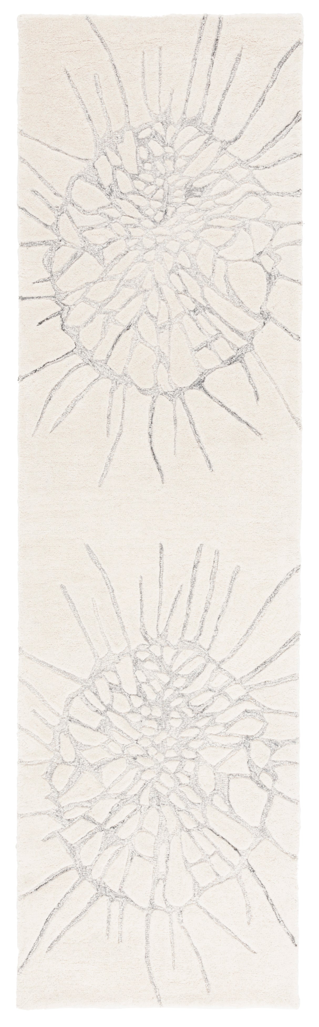 Safavieh Mykonos Mkn101A Ivory/Silver Rug.