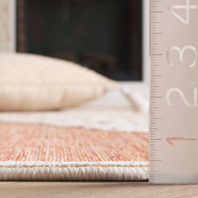 Safavieh Milos Mlo102P Rust/Ivory Rug.