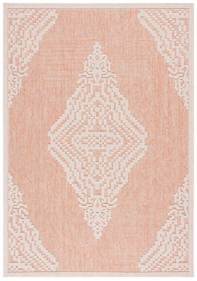 Safavieh Milos Mlo102P Rust/Ivory Rug.