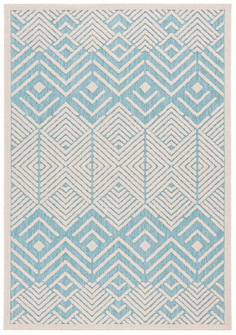 Safavieh Milos Mlo104K Turquoise/Ivory Rug.