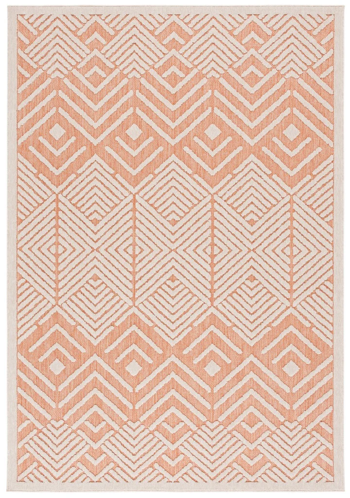 Safavieh Milos Mlo106B Ivory/Rust Rug.
