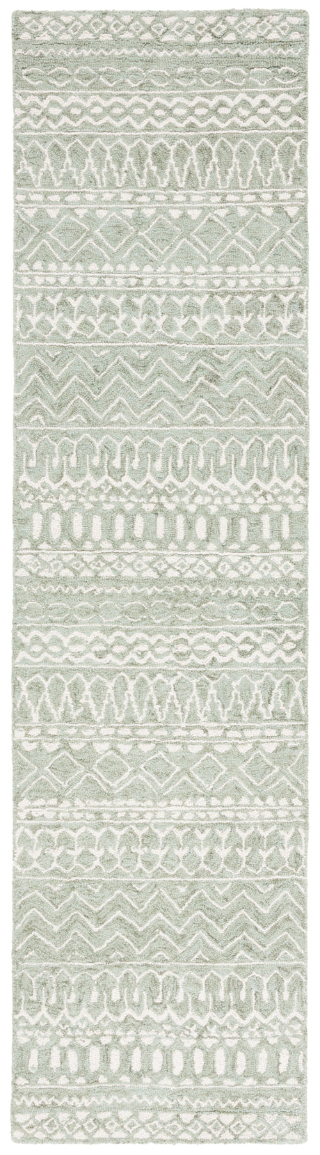 Safavieh Micro-Loop Mlp502W Sage/Ivory Rug.