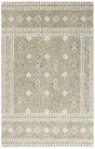 Safavieh Micro-Loop Mlp803Y Green/Ivory Rug.