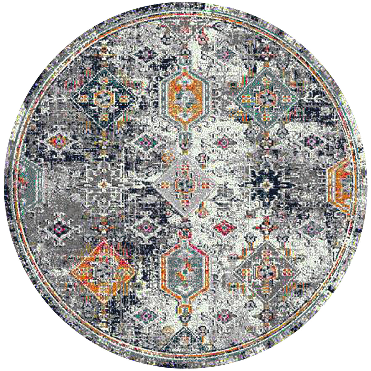 Amer Montana MON-13 Blue / Orange area rug - product view