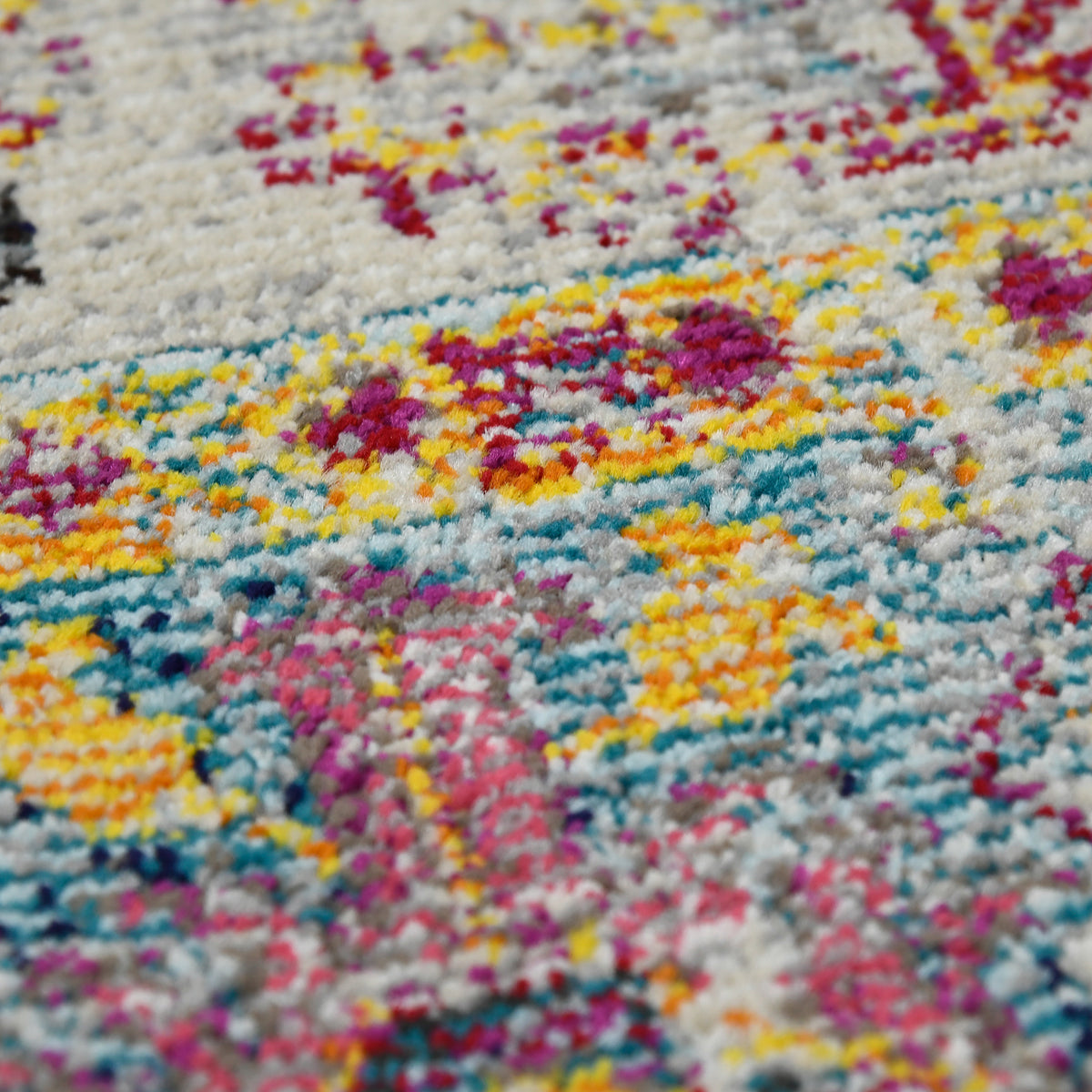 Amer Montana MON-3 Gray / Orange area rug - close-up view