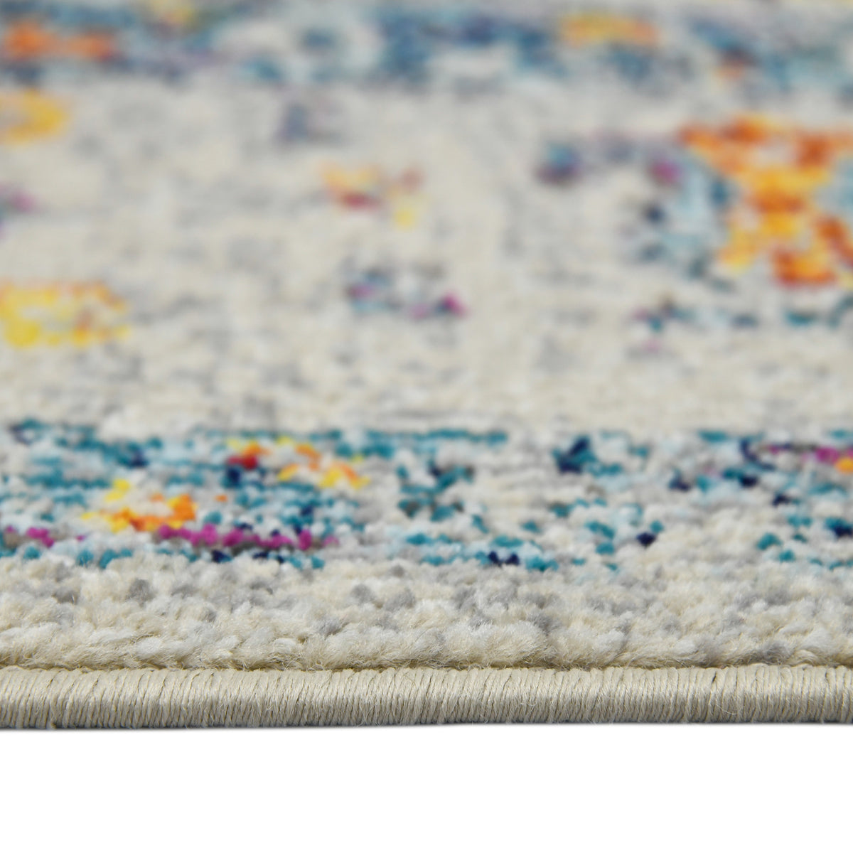 Amer Montana MON-4 Ivory / Yellow area rug - profile view