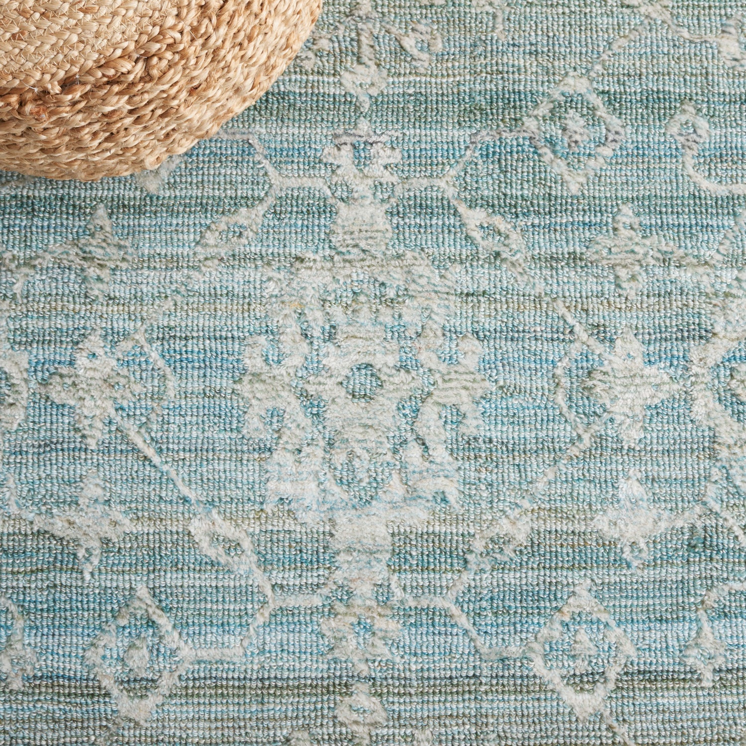 Safavieh Marquee Mrq106K Turquoise/Grey Rug.