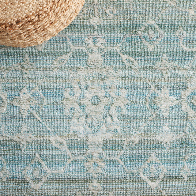Safavieh Marquee Mrq106K Turquoise/Grey Rug.