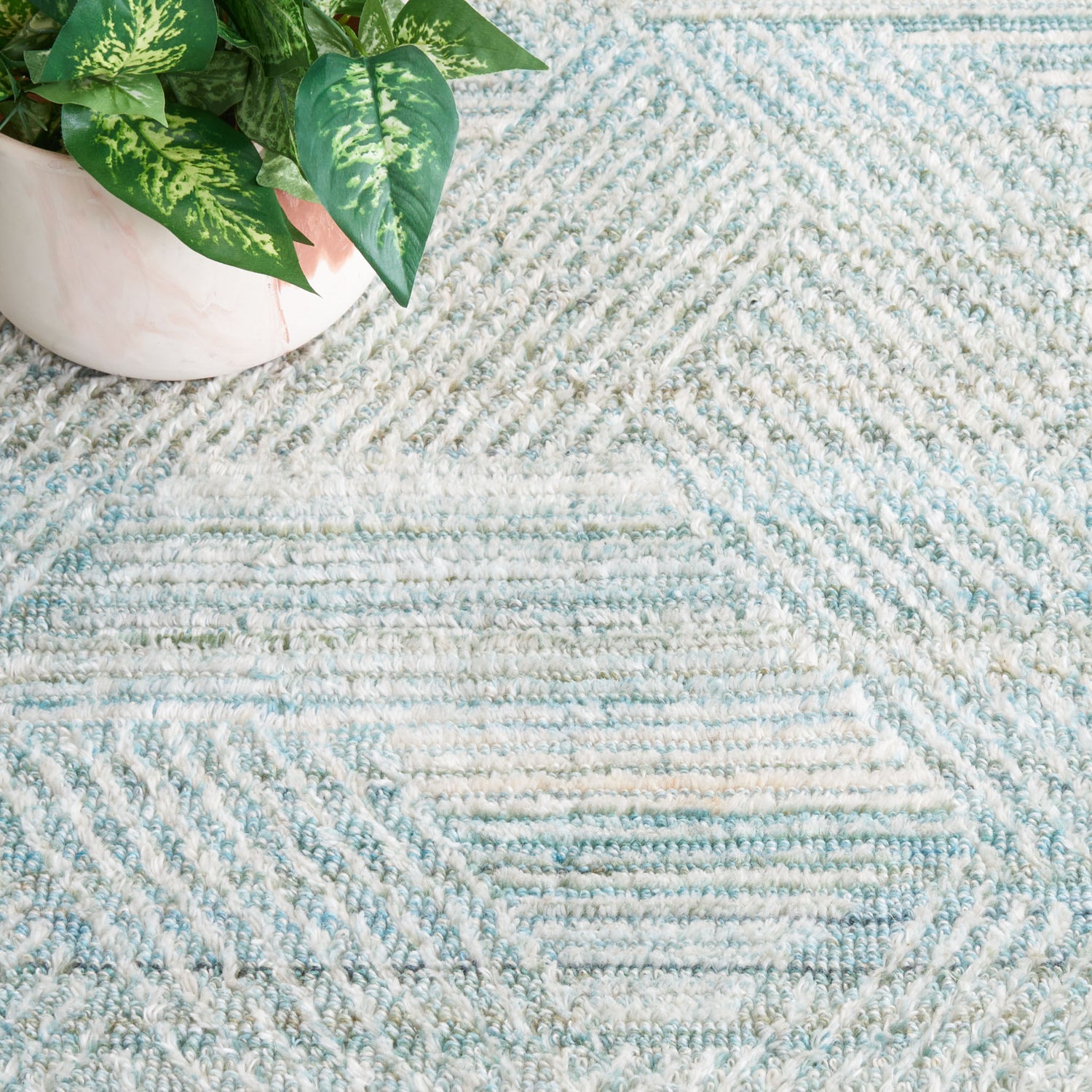 Safavieh Marquee Mrq107K Turquoise/Grey Rug.