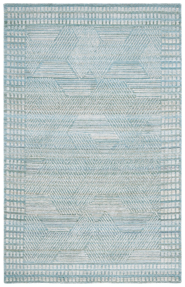 Safavieh Marquee Mrq107K Turquoise/Grey Rug.