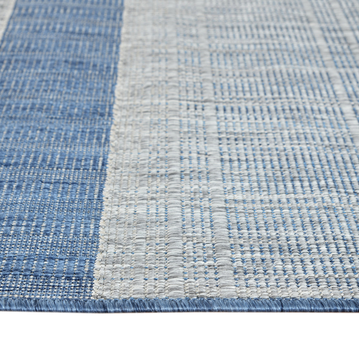 Amer Maryland MRY-6 Blue / Ivory area rug - profile view