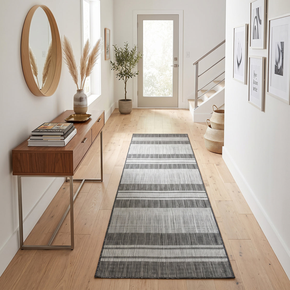 Amer Maryland MRY-7 Silver / Taupe Gray area rug - lifestyle view