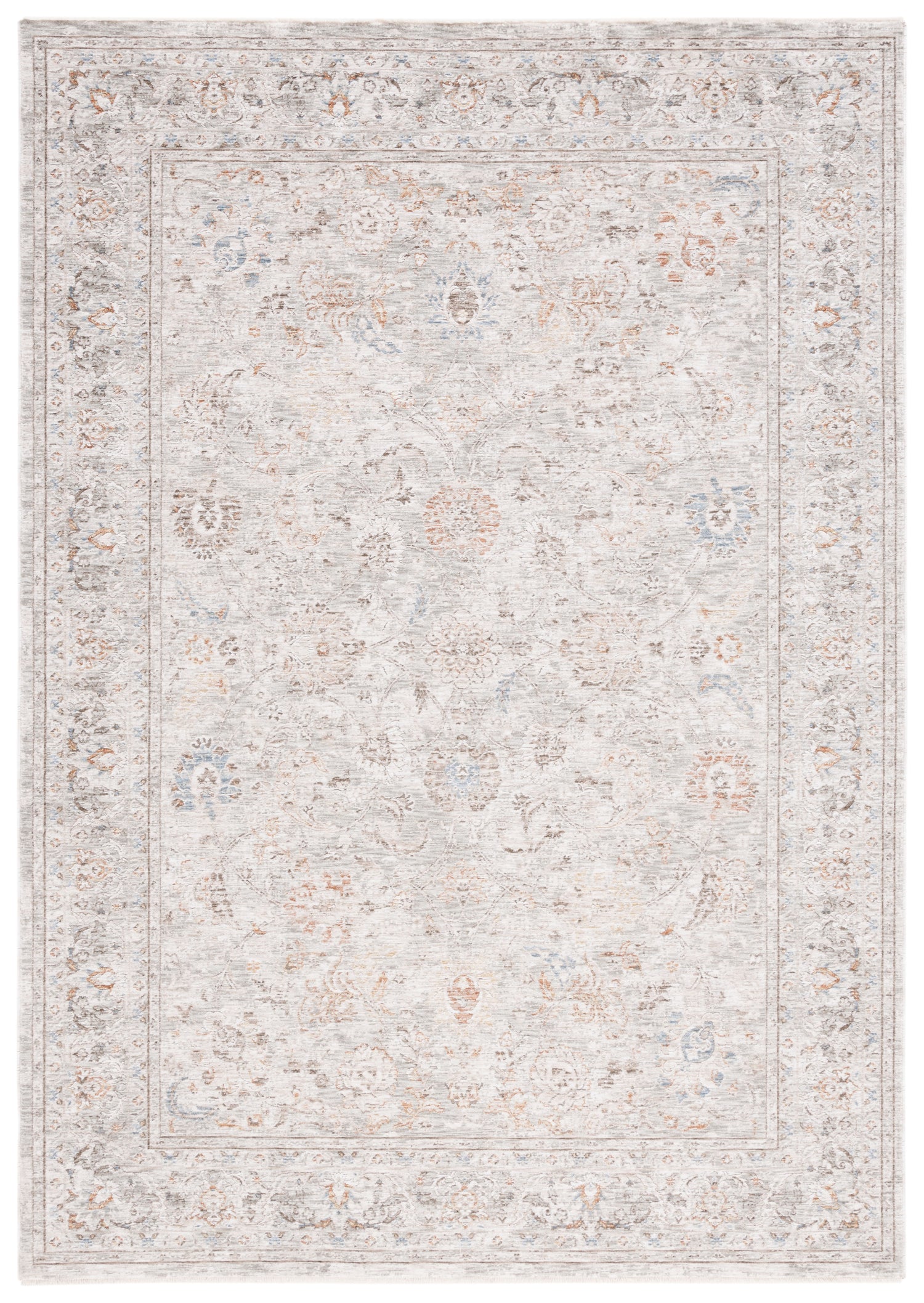 Safavieh Mason Msn104F Grey/Ivory Rust Rug.