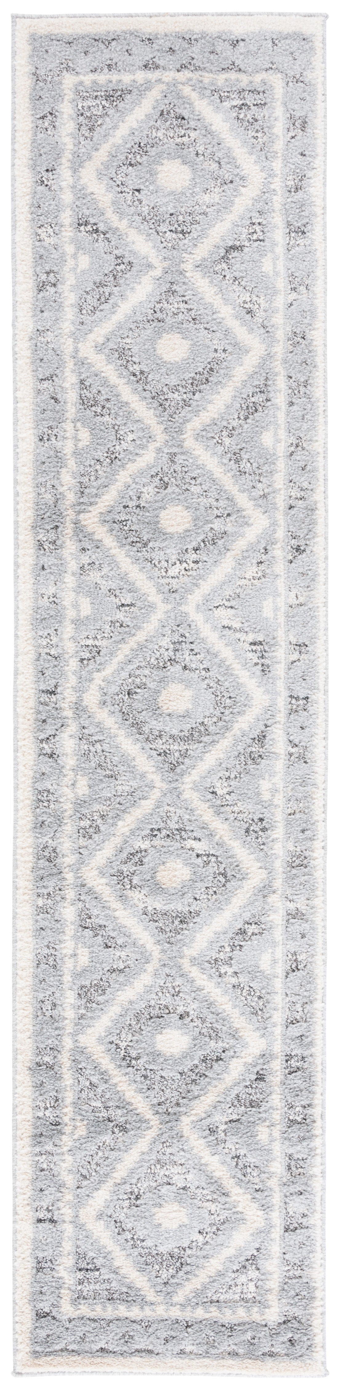 Safavieh Martha Stewart Lucia Shag Msr0751F Grey/Ivory Rug.