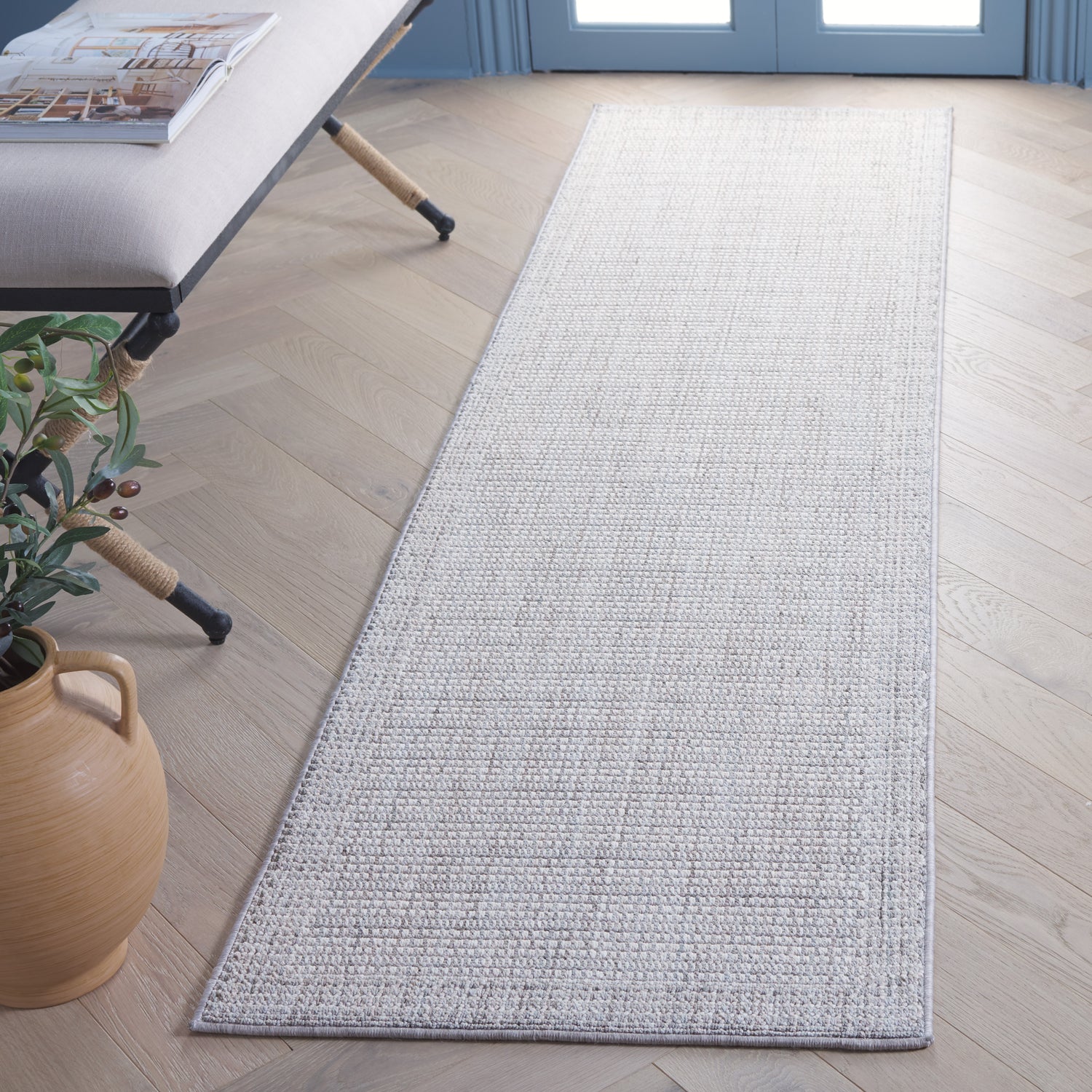 Safavieh Martha Stewart Serenity Msr1918F Grey/Ivory Rug.