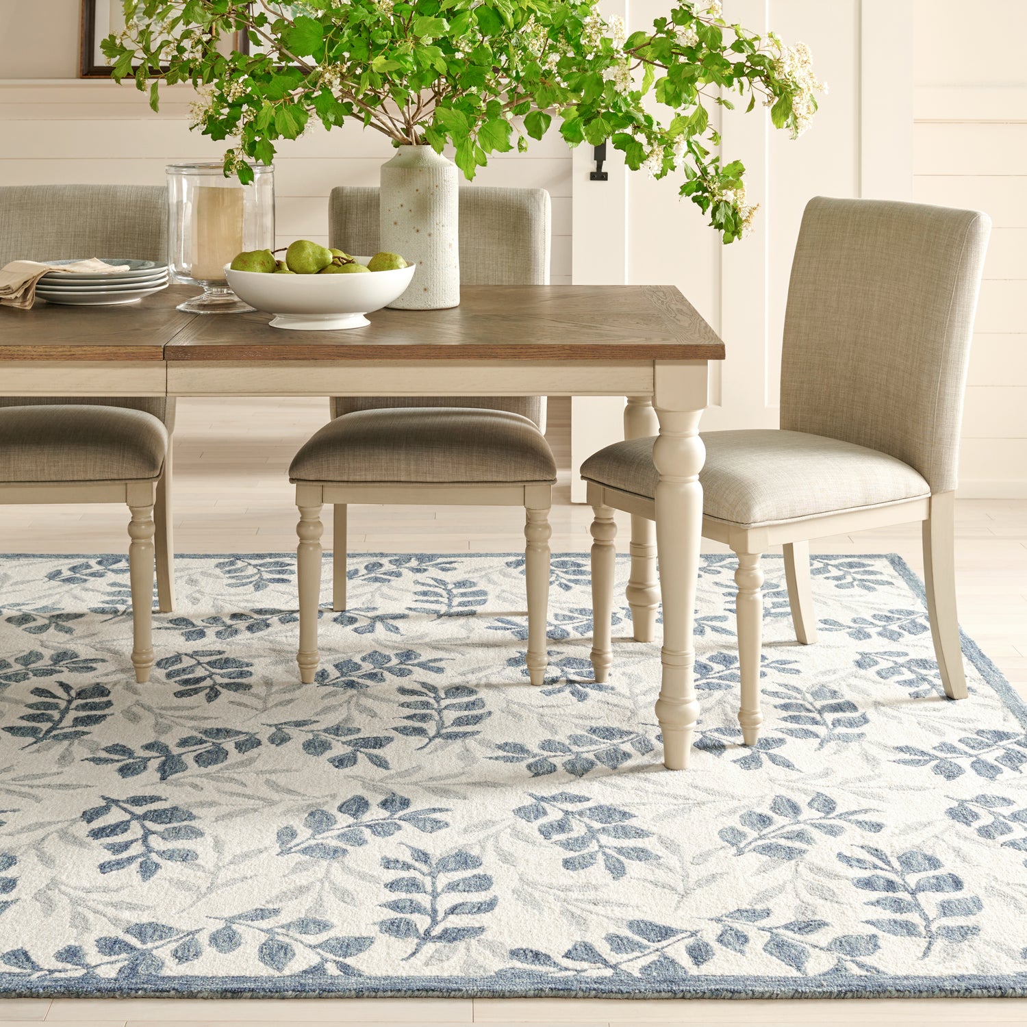 Safavieh Martha Stewart Msr3526A Ivory/Grey Rug.