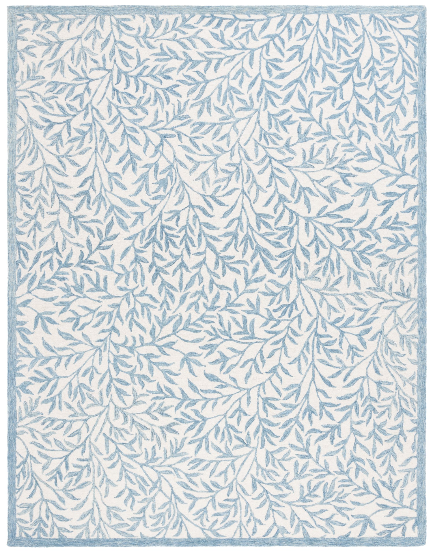 Safavieh Martha Stewart Msr3527L Ivory/Blue Rug.