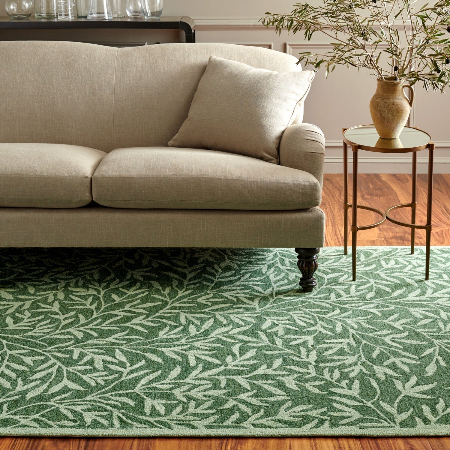 Safavieh Martha Stewart Msr3527Y Green Rug.