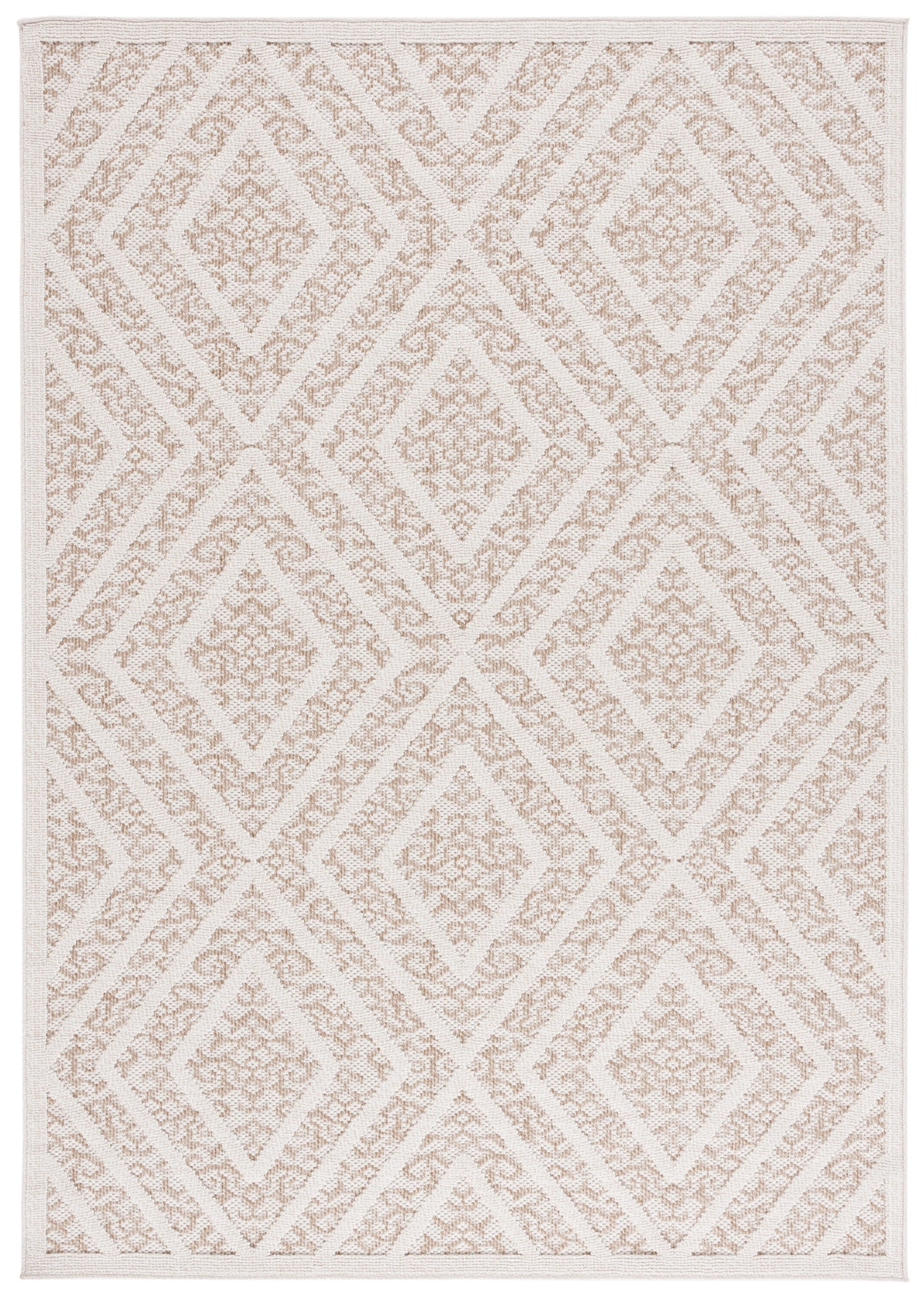 Safavieh Martha Stewart Global Msro218B Light Beige/Brown Rug.