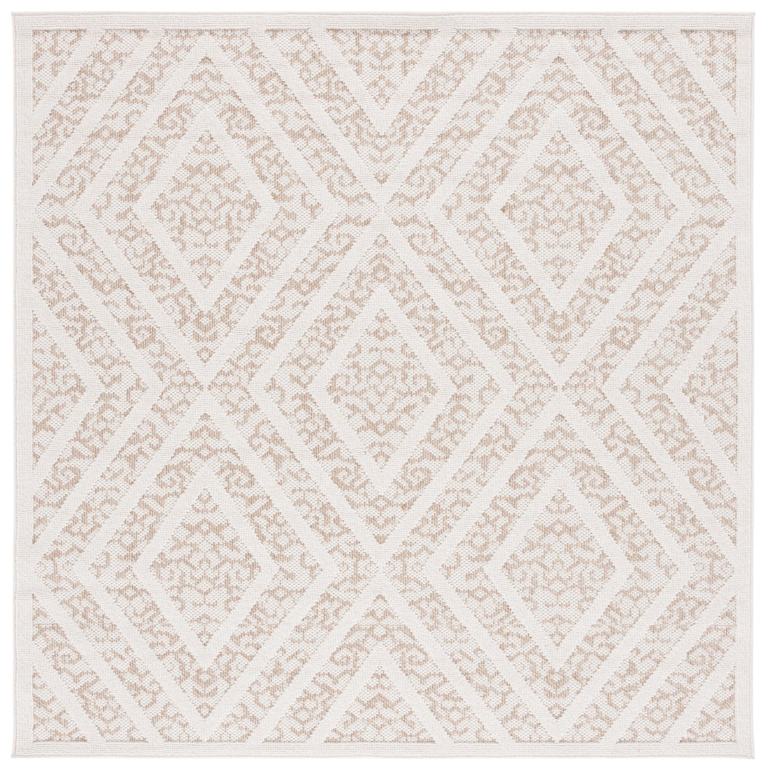 Safavieh Martha Stewart Global Msro218B Light Beige/Brown Rug.