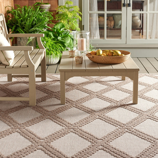 Safavieh Martha Stewart Global Msro226B Beige/Brown Rug.