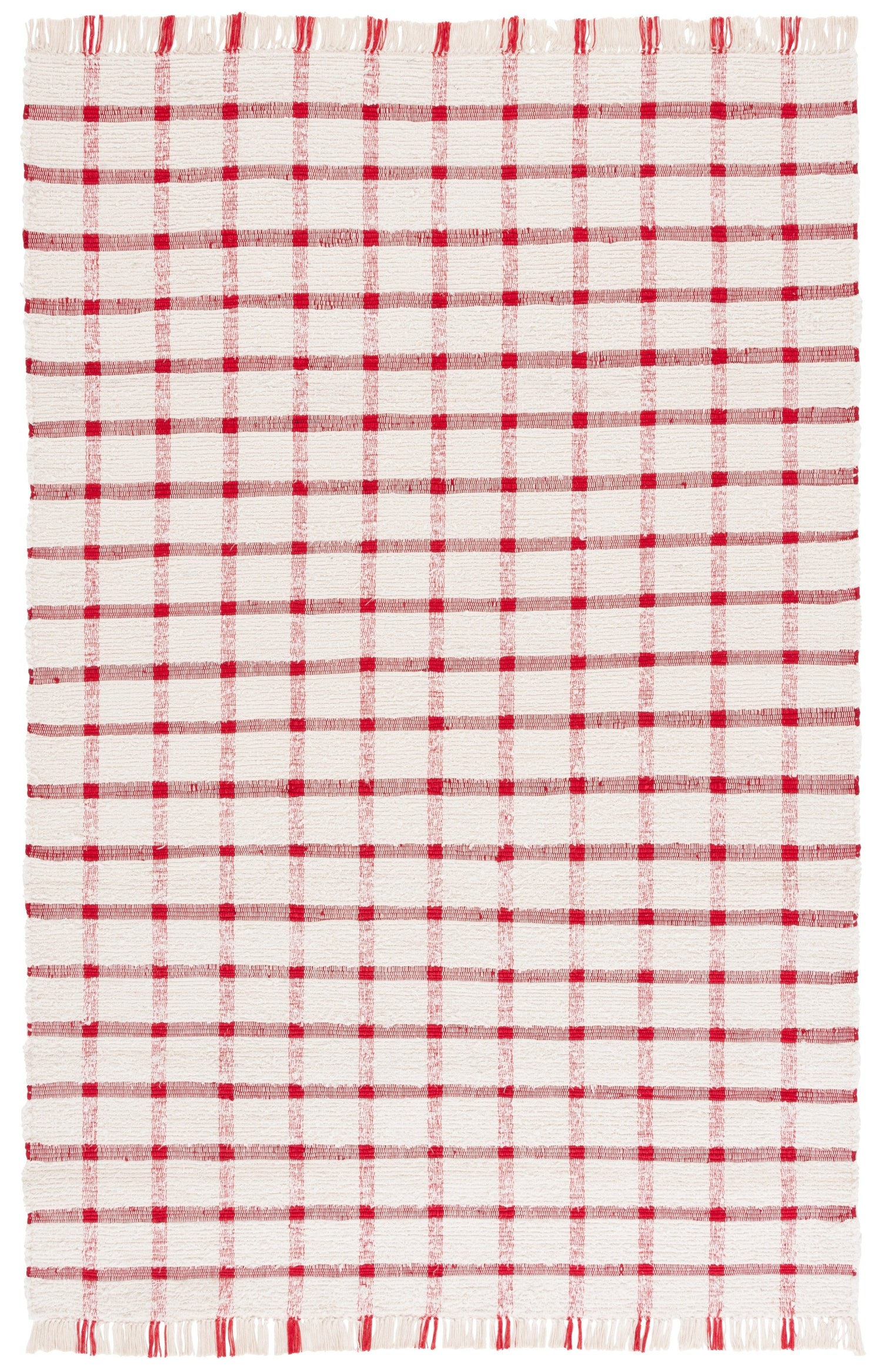 Safavieh Montauk Mtk322Q Ivory/Red Rug.