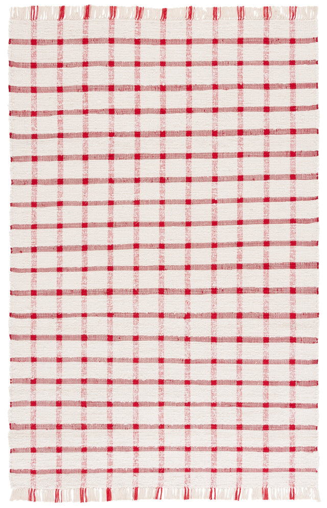 Safavieh Montauk Mtk322Q Ivory/Red Rug.