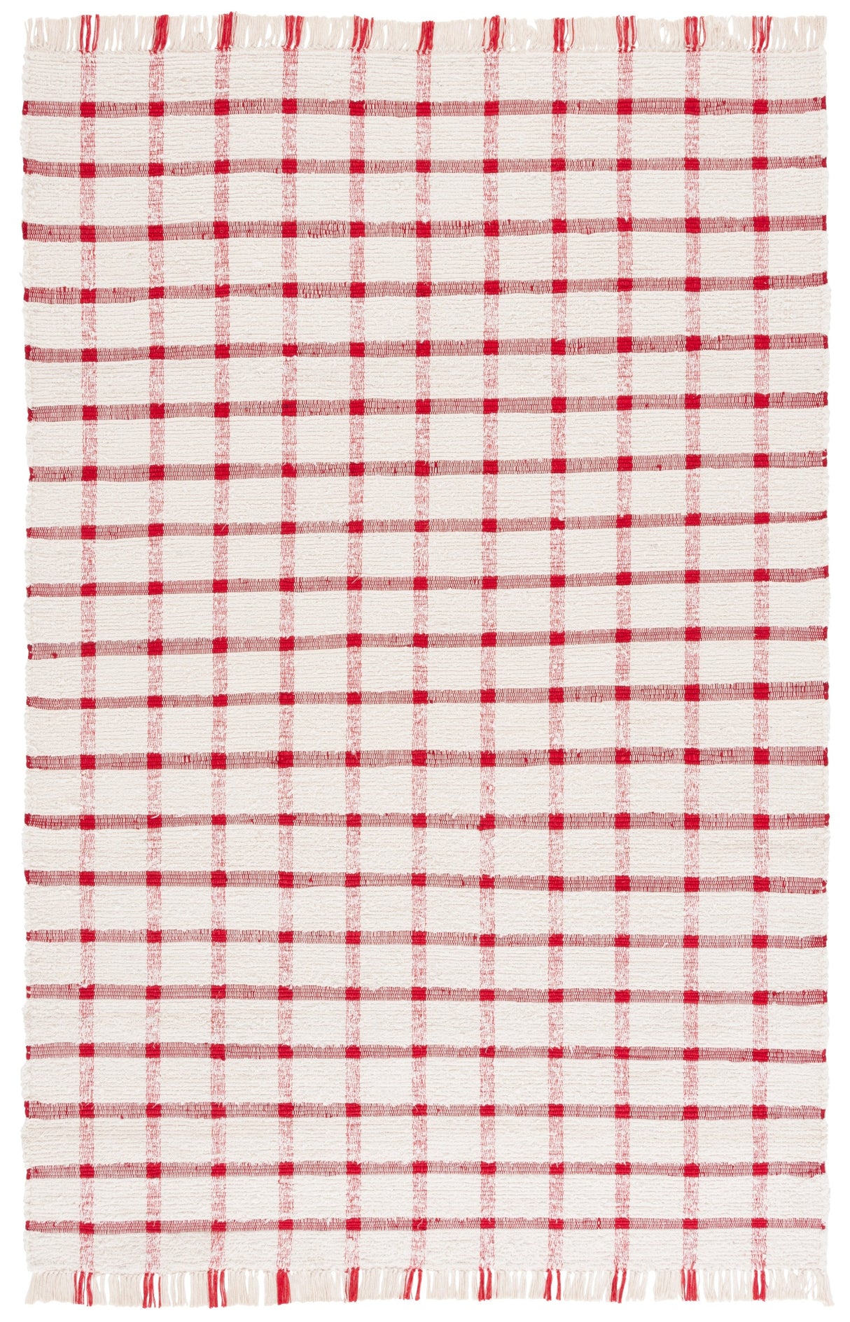 Safavieh Montauk Mtk322Q Ivory/Red Rug.