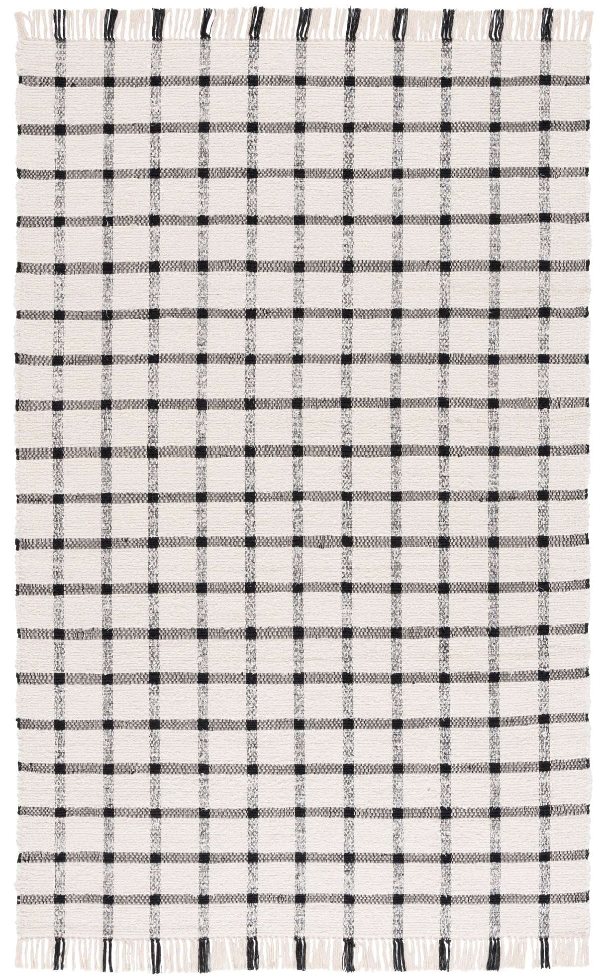 Safavieh Montauk Mtk322Z Ivory/Black Rug.