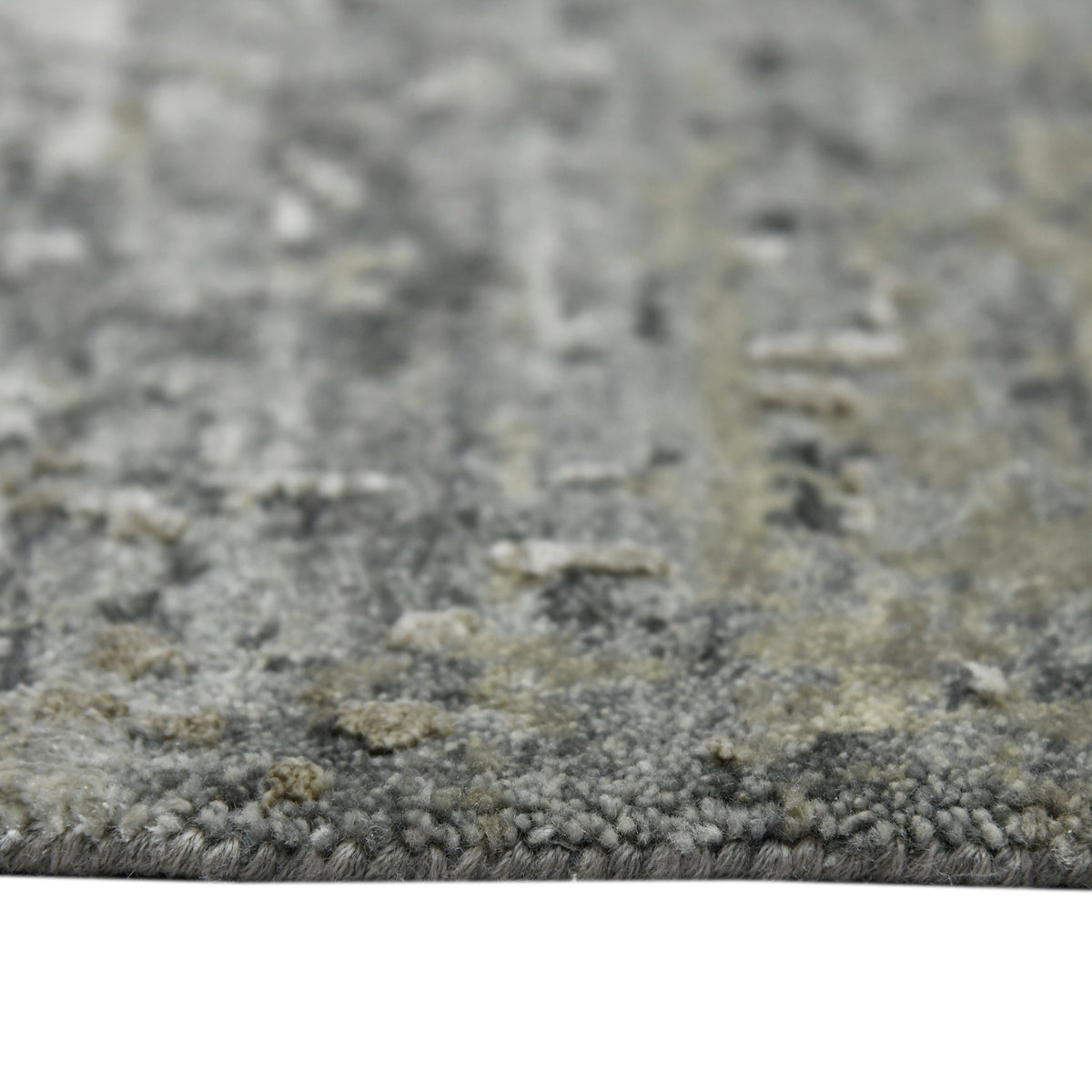 Amer Mystique MYS-12 Stone Blue area rug - profile view