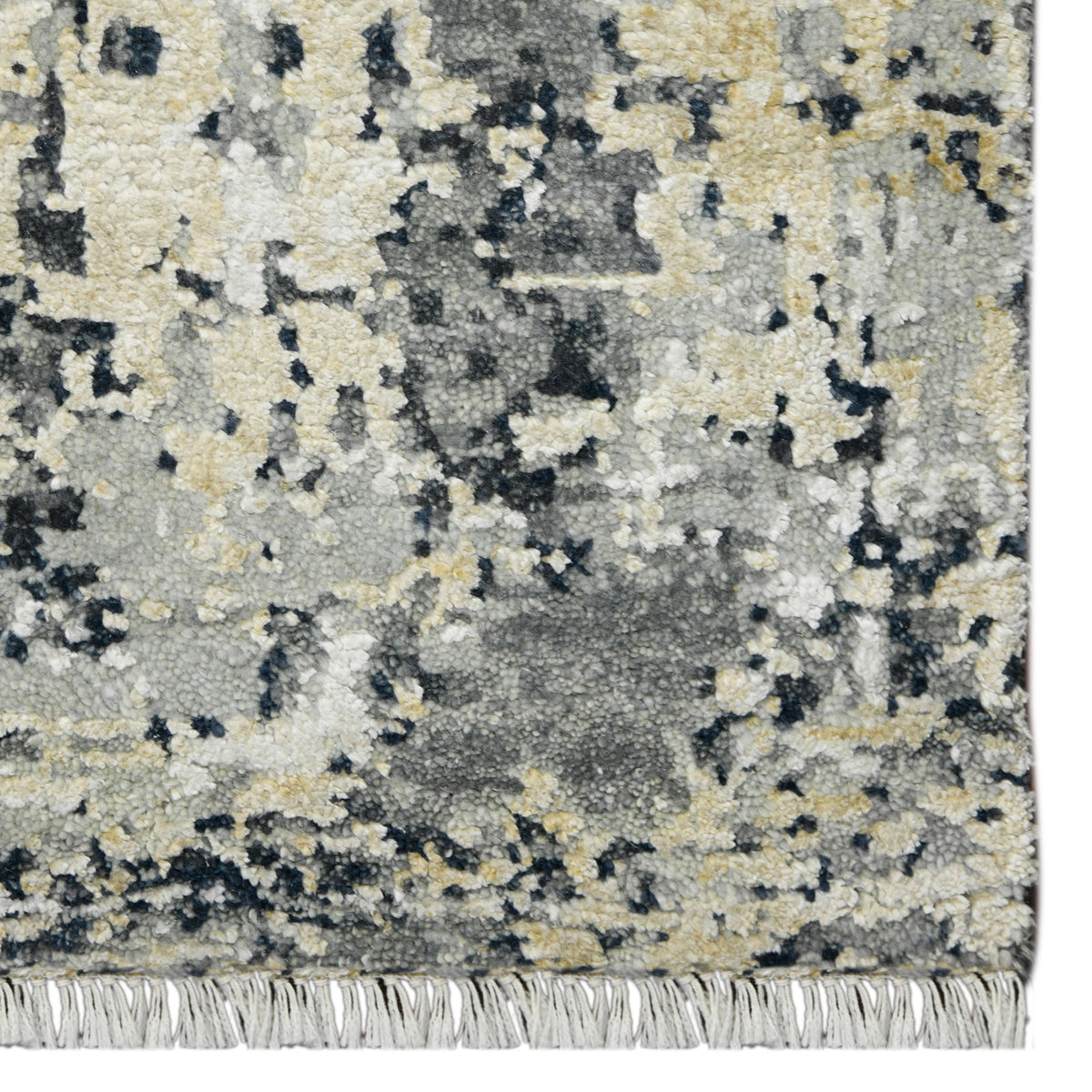 Amer Mystique MYS-26 Gray Gold area rug - corner view