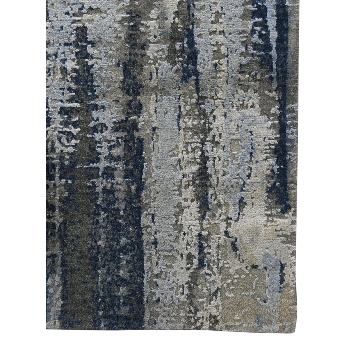 Amer Mystique MYS-48 Blue area rug - corner view