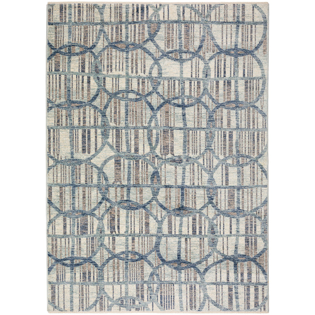 Dalyn Neola NA12 Machine Made Transitional Blue Rug