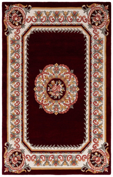 Safavieh Naples Na901Q Red/Ivory Rug.