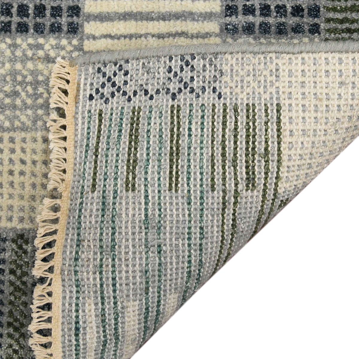 Amer Nashville NAS-4 Platinum area rug - back view