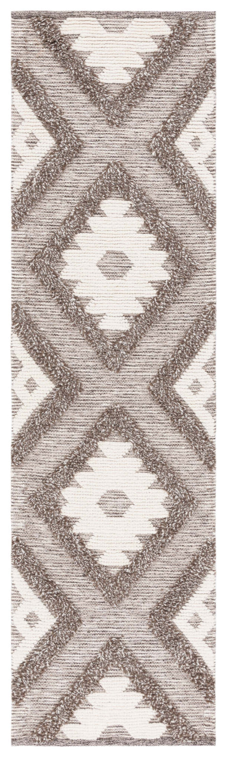 Safavieh Natura Nat203H Dark Grey/Ivory Rug.