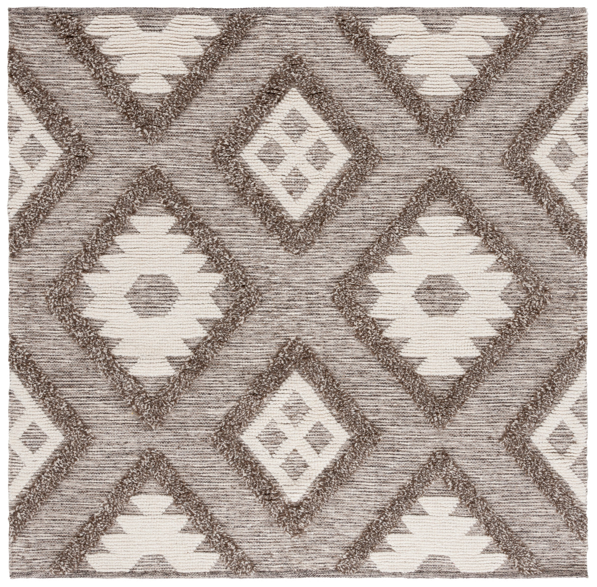 Safavieh Natura Nat203H Dark Grey/Ivory Rug.