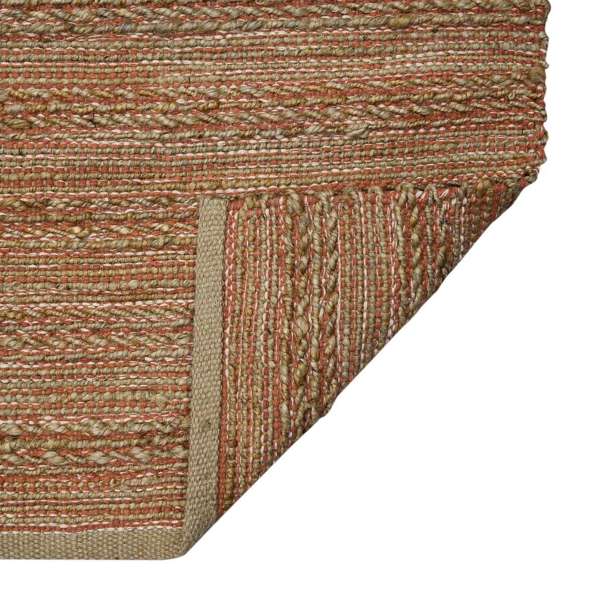 Amer Naturals NAT-3 Orange area rug - back view