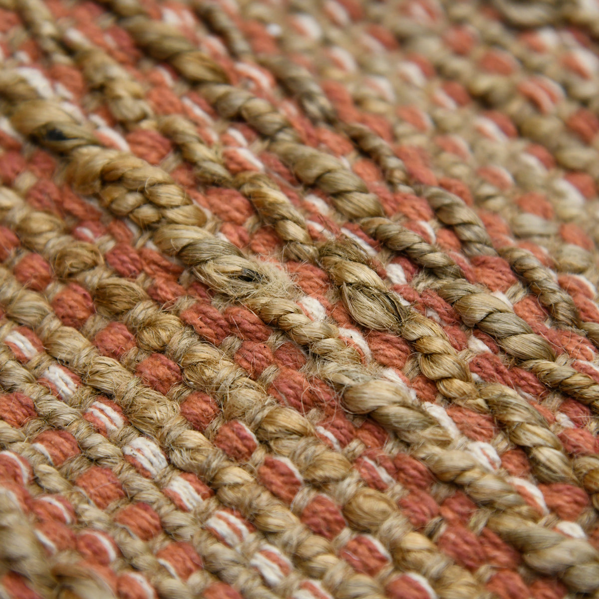 Amer Naturals NAT-3 Orange area rug - close-up view