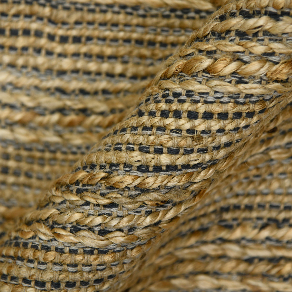 Amer Naturals NAT-6 Dark Gray area rug - color swatch view