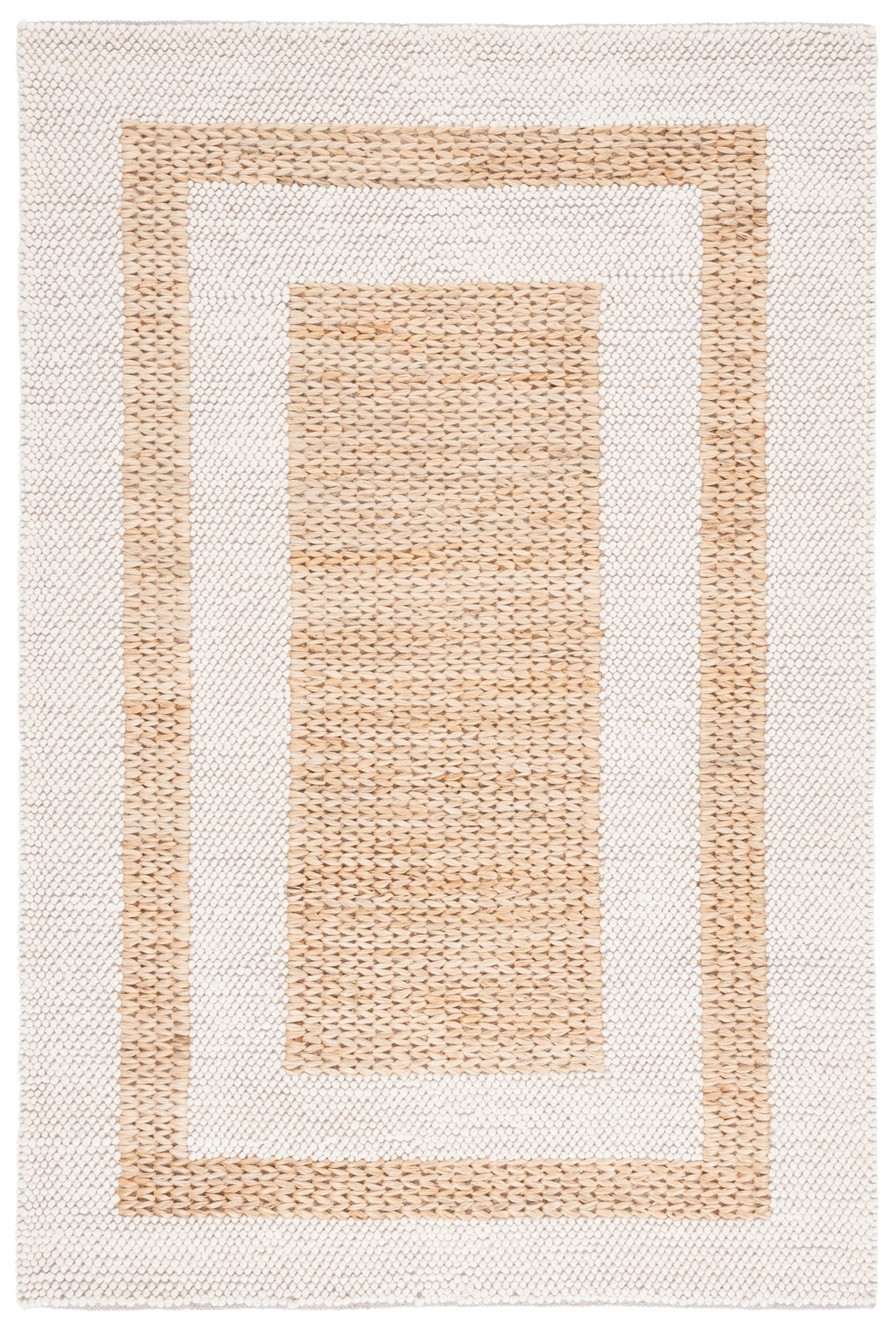 Safavieh Natura Nat723A Natural/Ivory Rug.