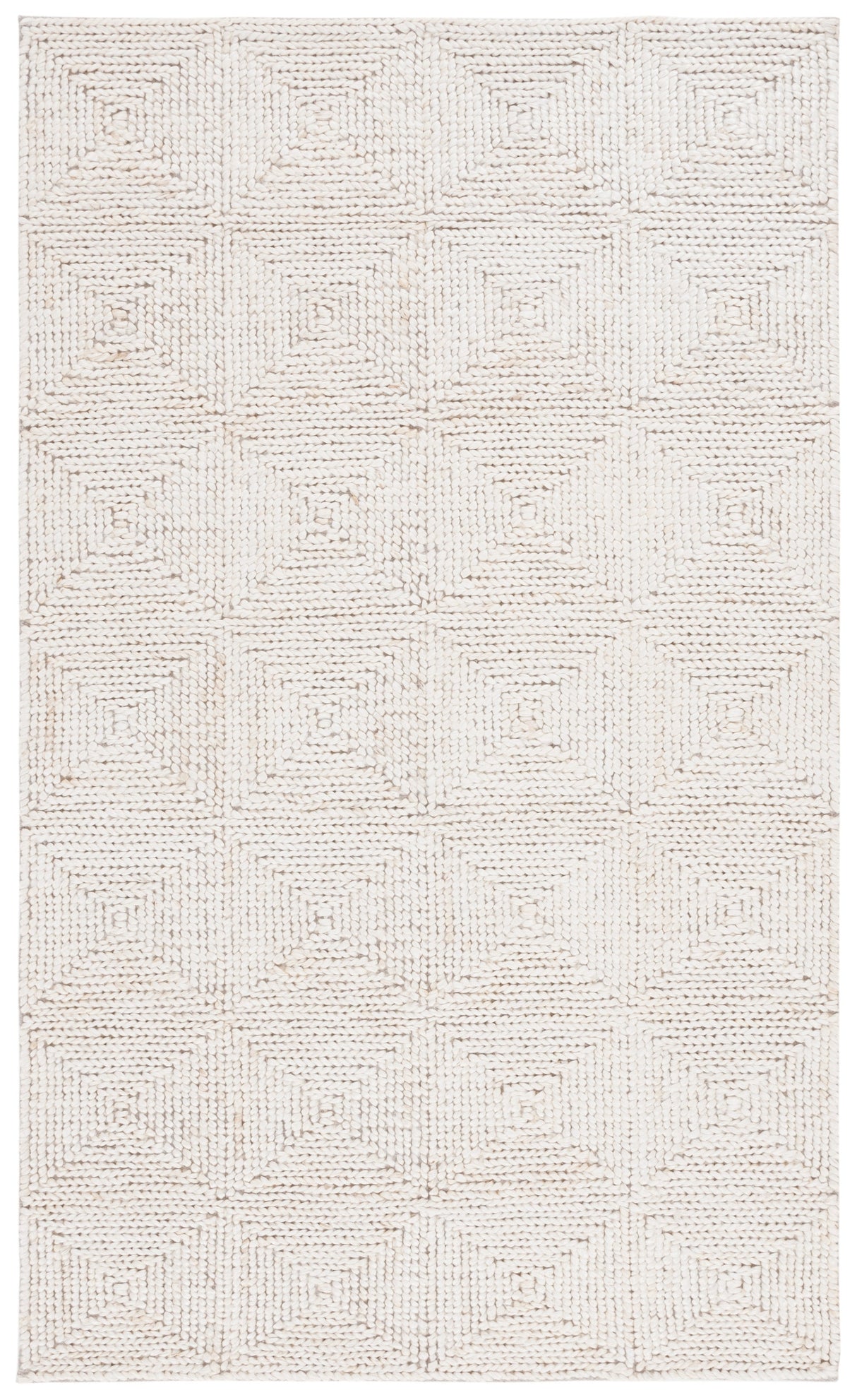 Safavieh Natural Fiber Nf517A Bleach/Ivory Rug.