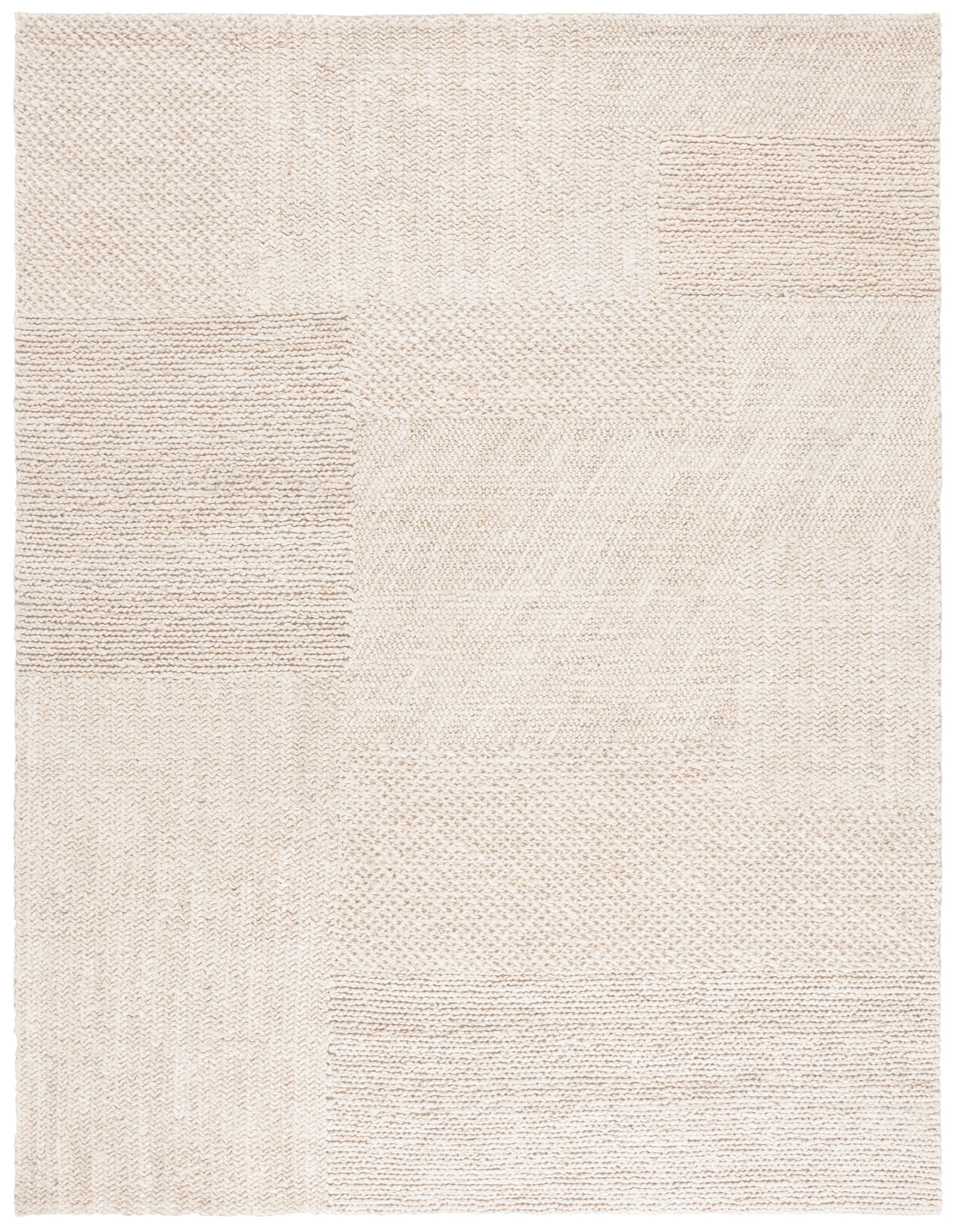 Safavieh Natural Fiber Nf554B Bleach/Ivory Rug.