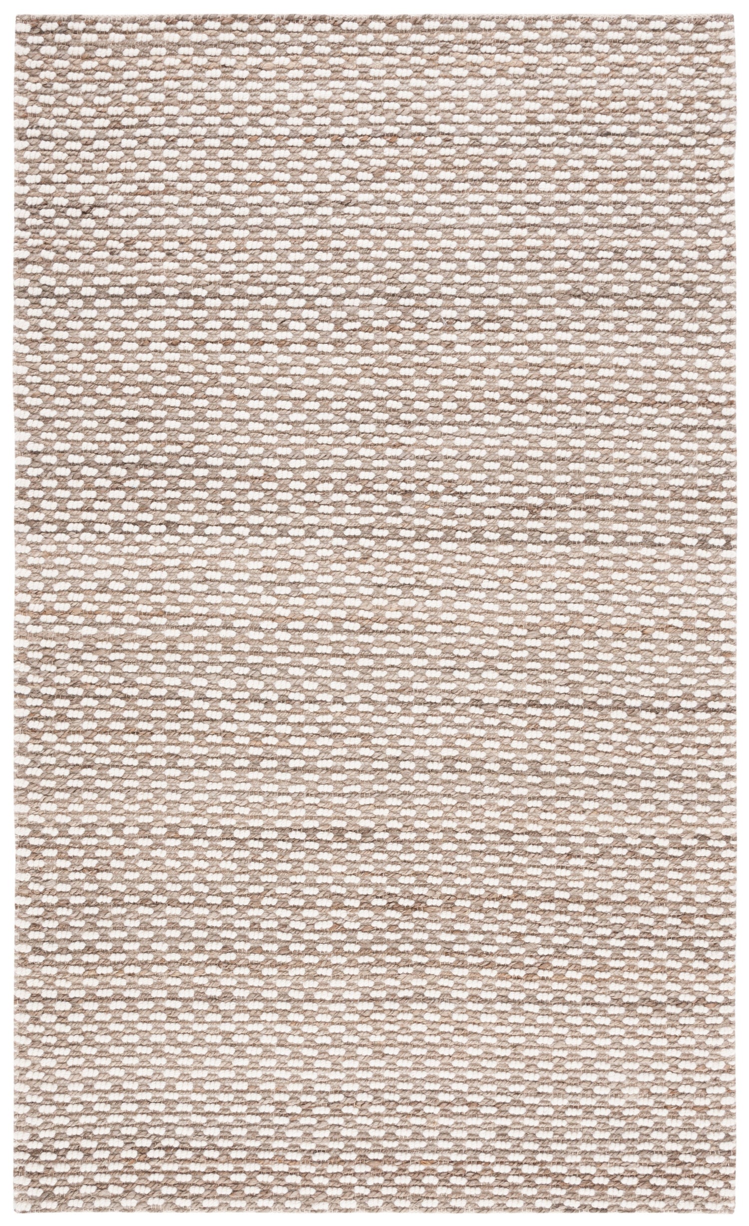 Safavieh Natural Fiber Nf835A Natural/Grey Rug.