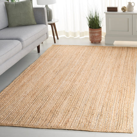 Safavieh Natural Fiber Nf840F Natural/Grey Rug.