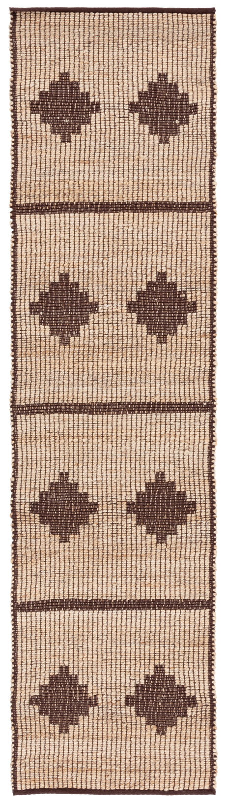 Safavieh Natural Fiber Nf878A Natural/Brown Rug.